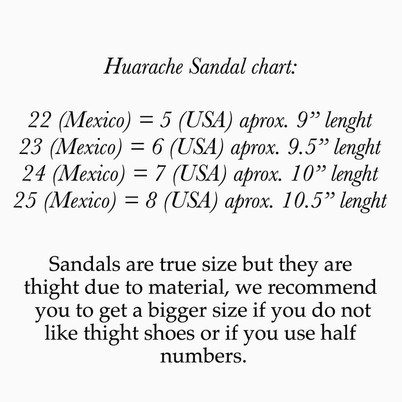 Last Pairs!! 🙌🏼 Mexican Huarache Sandals Tan - Picture 6 of 6